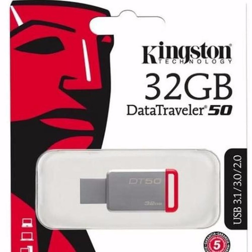 Pendrive 32 Gb Kingston Datatraveler 50 3.0 Original