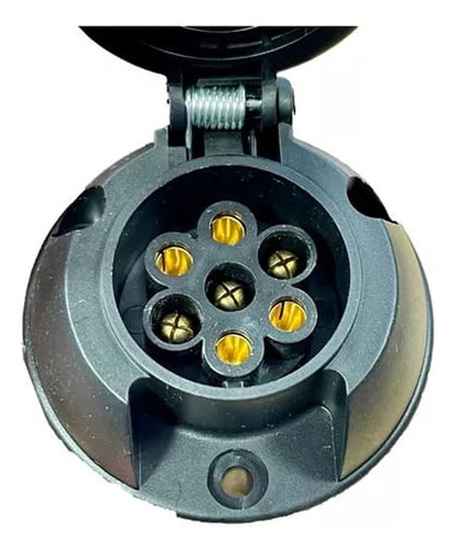 Ficha Conector Trailer Acoplado Plastico 7 Vias Hembra