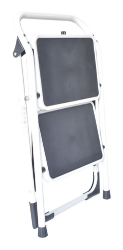 Escalera 2 Pasos Blanca Soporta 150 Kilos