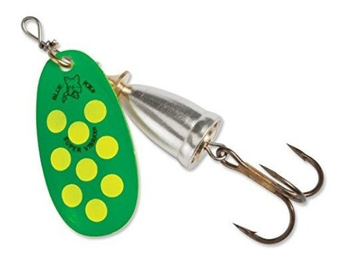 Señuelo - Blue Fox Classic Vibrax 04 Tackle, Fluorescent Gre