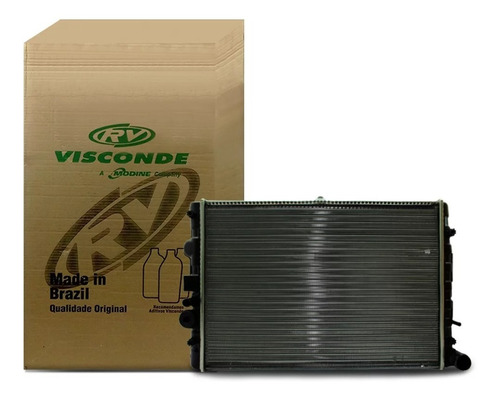 Radiador Gol Parati Saveiro G2 G3 G4 Motor Ap 1.6 1.8 Com Ar