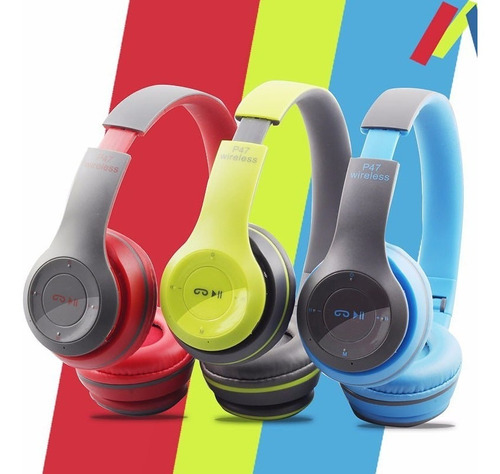 Auriculares Audifonos P47  P15 Inalambrico Bluetooth Mp3 Sd