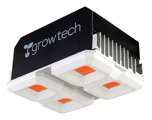 Imagen 2 de 5 de Panel Led Growtech Cultivo Indoor Cob 200w Full Spectrum