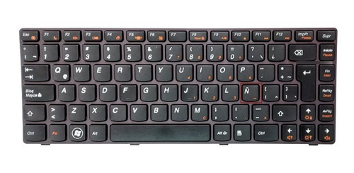 Teclado Lenovo Z370 Z470 Sp Original