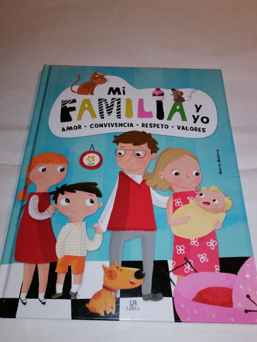 Libro Mi Familia Y Yo.( Tapa Dura .)