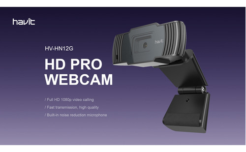 Webcam Havit Hd Pro Hv-hn12g Fullhd 1080p