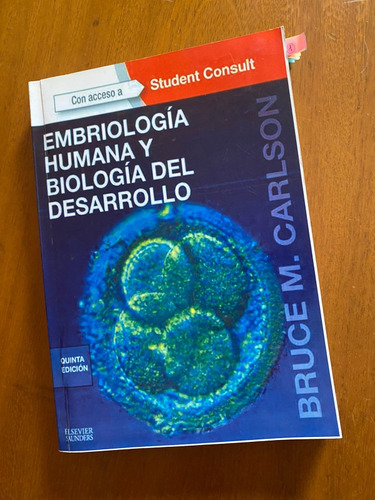 Libro Embriología Humana Y Biología Del Desarrollo