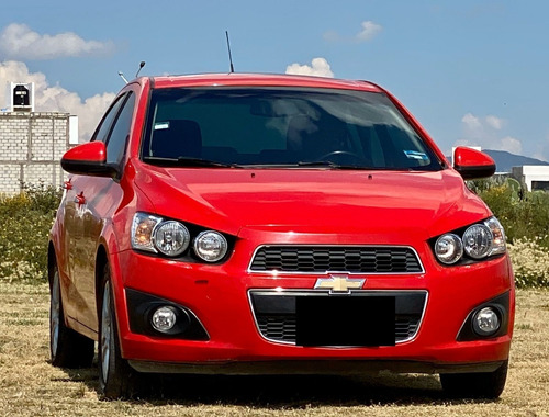 Imagen 10 de 11 de Chevrolet Sonic Ltz 2017 At Rojo A Crédito