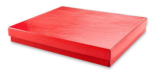 Cajas Para Joyas - 18x14x3cm, Rojas Brillosas - 50/paq