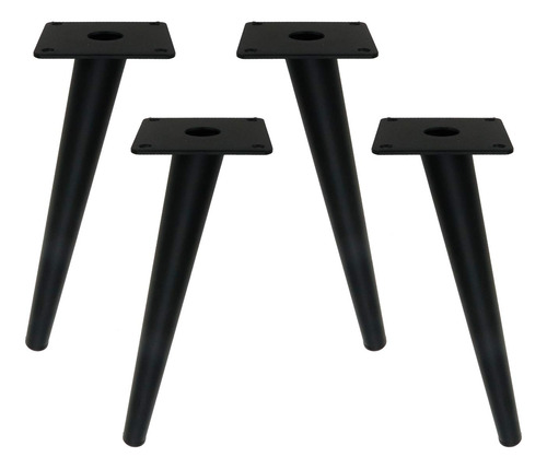 Geesatis 4 Pcs Tv Stand Legs Height 25 Cm / 10 Inch Round T.