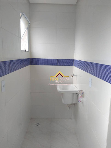 Casa Com 2 Dormitórios À Venda, 63 M² Por R$ 230.000,00 - Caiçara - Praia Grande/sp - Ca0500