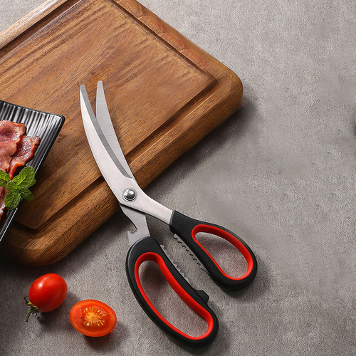 Tijeras De Cocina Para Verduras Y Carne Para Barbacoa, Práct
