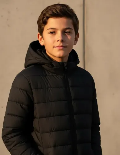 Jaqueta Puffer Infantil Bobojaco Forrado com Pelinhos Inverno