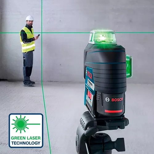 Nivel Laser 360 Bosch Autonivelante 3 Lineas Verdes Maletin - $ 376.470