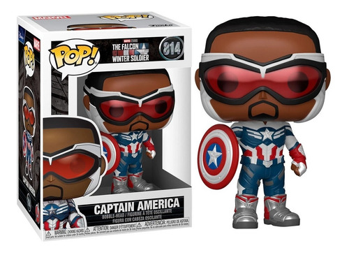 Funko Pop Falcon And The Winter Soldier Captain America #814