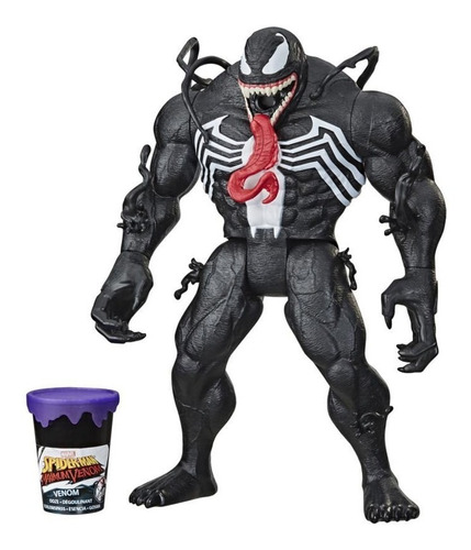 Figura De Accion Venom Con Slime 32cm Hasbro 