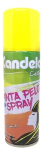 Pinta Pelo En Spray - - Candela X 80 G Tono Amarillo
