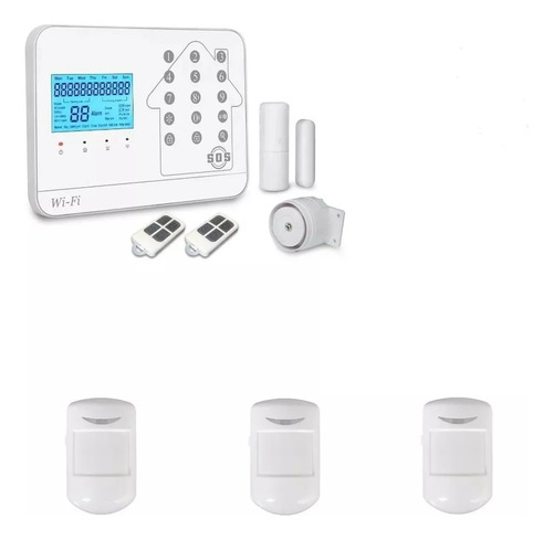Alarma Seguridad Kit Gsm + Wifi + Pstn Envío Gratis Matko