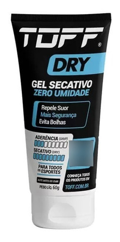 Toff Dry Gel Secativo 60g