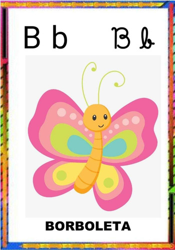 Imagem 2 de 4 de Alfabeto Colorido Em Pdf Para Imprimir