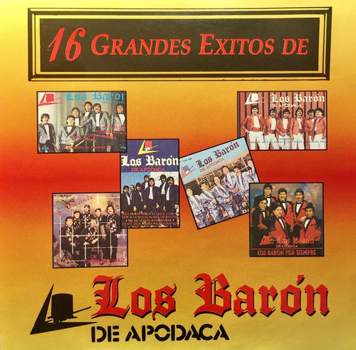 Cd Los Baron De Apodaca 16 Grandes Éxitos - Mujeres Divinas