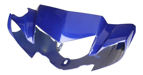 Plastico Cubre Optica Frontal Azul Yamaha Crypton 110 Bidart