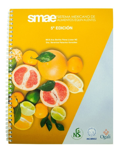Smae 5a Edición Sistema Mexicano De Alimentos Equivalentes