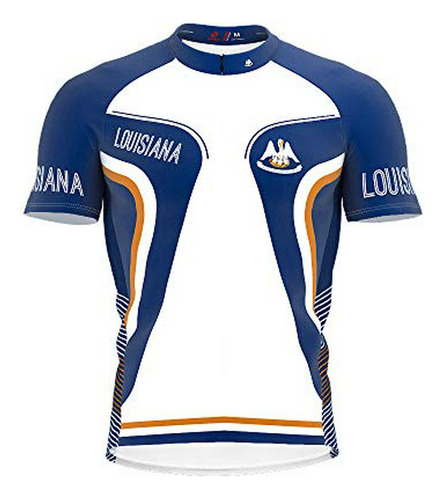 Scudopro Louisiana Bici De La Manga Corta Ciclismo Jersey Ho