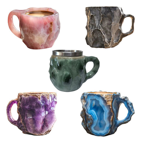 Wh Taza Té Creative Mineral Crystal Taza Café Cristal