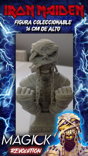 Imagen 5 de 5 de Iron Maiden Eddie De Powerslave
