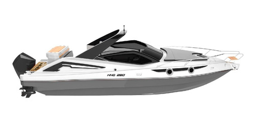 Lancha Nhd 280 - Motor De Popa - Open Deck