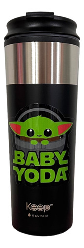 Mug Vaso Star Wars Yoda - Keep 450ml 