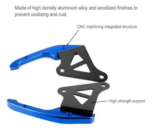 Asiento Trasero Universal De Aluminio Para Motocicleta Con A
