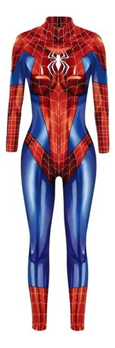Mono De Spiderman Para Mujer, Disfraz De Cosplay De Hallowee