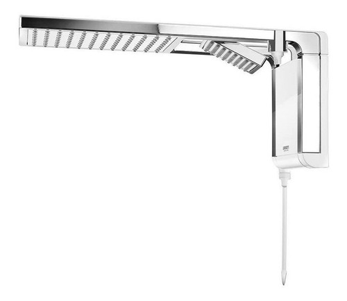 Chuveiro elétrico de parede Lorenzetti Acqua Ultra Duo branco-cromado 7800W 220V