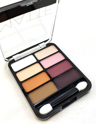 Paleta Sombras Ojos Matte Tejar 8 Tonos Day To Day Aplicador