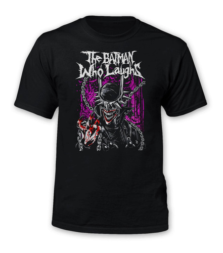 Polera Gustore De The Batman Who Laughs