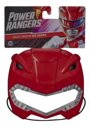 Mascara Power Rangers Red Ranger Original.