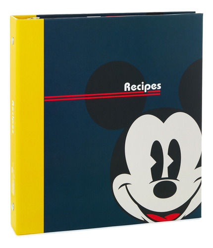 Recopilador Recetas Disney Mickey Retro Recetario Hallmark Año 2024 Color de la portada Azul Retro Mickey Mouse