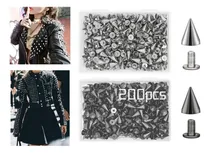 Comprar 1 Kit De Estoperoles Metálico Rocker Punk Aplicación 200 Pzs