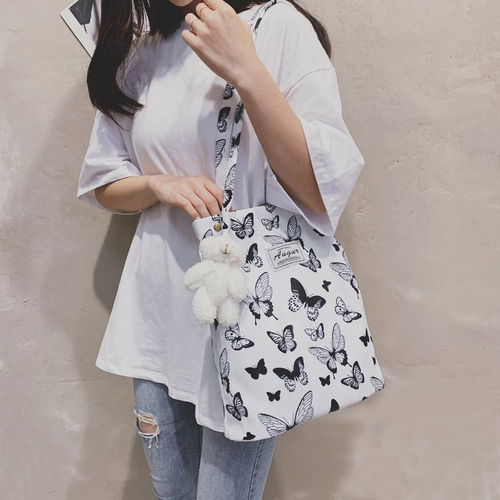 Bolso De Mano Simple Con Estampado De Cebra Y Leopardo
