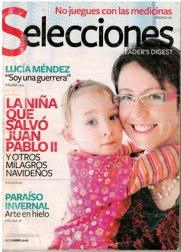 Lucia Mendez Revista Selecciones  Ejemplar De Suscripcion 20