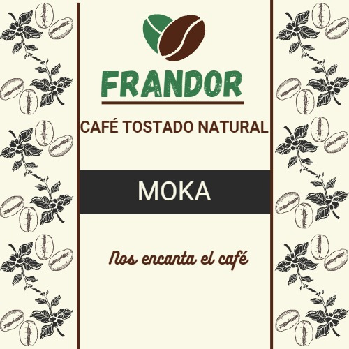 Cafe En Grano Tostado Moka