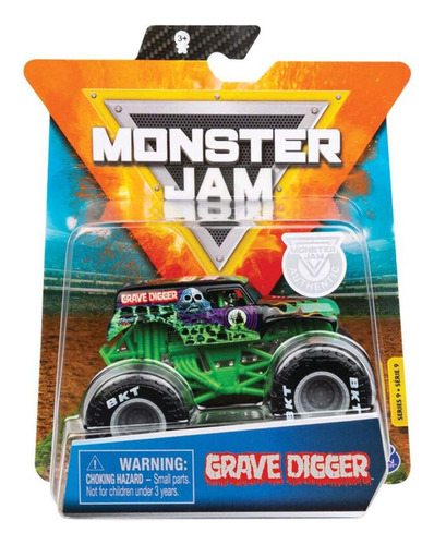 Monster Jam Camión Monstruo Oficial De Grave Digger Vehículo