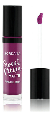 Sweet Cream Matte Liquid Jordana Lip Color Color 26 Currant Jam