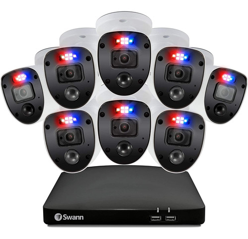 Enforcer Home Security Camera System 8 Canales 8 Cámar...