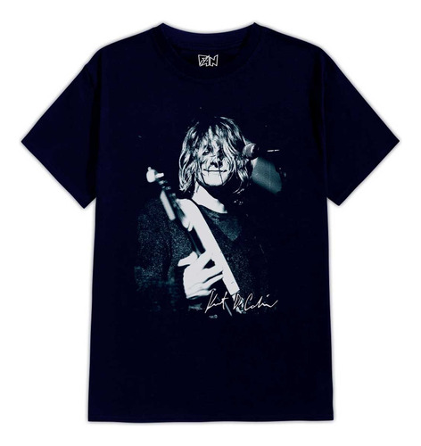 Kurt Cobain Nirvana 434 Rock Grunge Polera Dtf