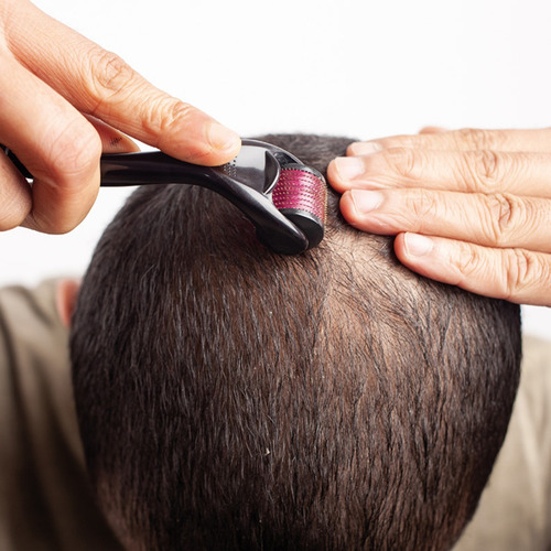 Derma Roller Facial Y Estimula Crecimiento De Barba