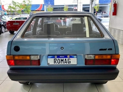Gol Cl Quadrado, 1990/91 Motor 1.6, Azul, Impecável.