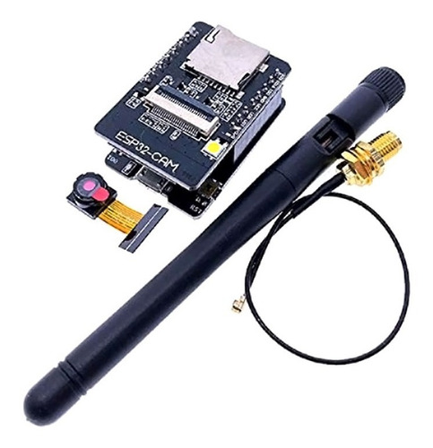 Mgsystem Esp32 Cam 2mp Wifi Bluetooth + Antena + Grabador